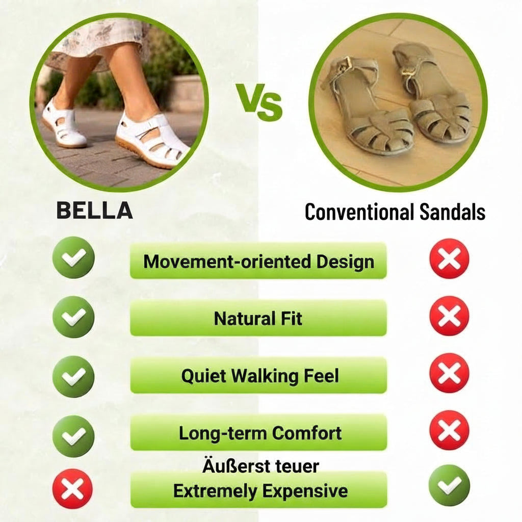 Bella | Orthopaedic Comfort Sandals in Premium Leather