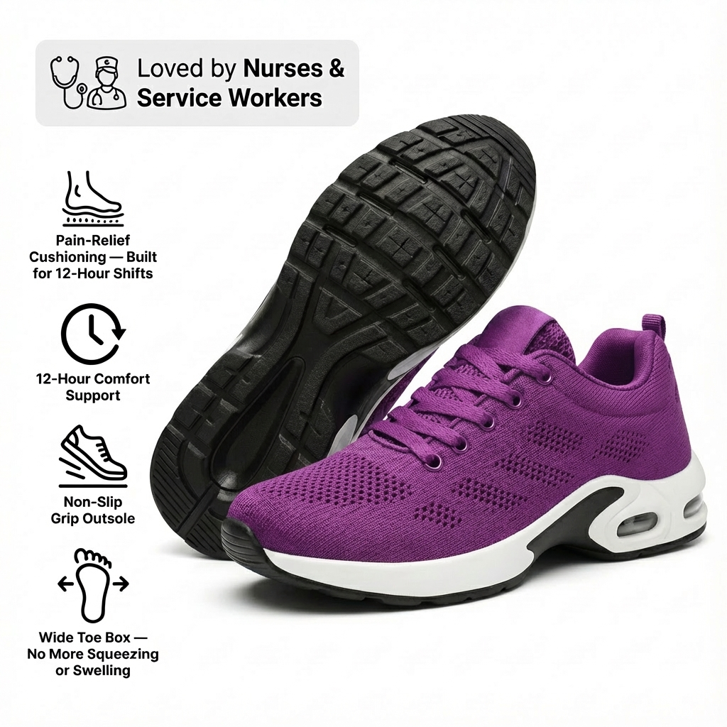 Orthora Pro | Ergonomic Shoes for All-Day Foot, Knee & Back Pain Relief