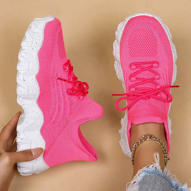 Nisa | Orthopaedic Stretch-Knit Sneakers For Hard & Long Working Days