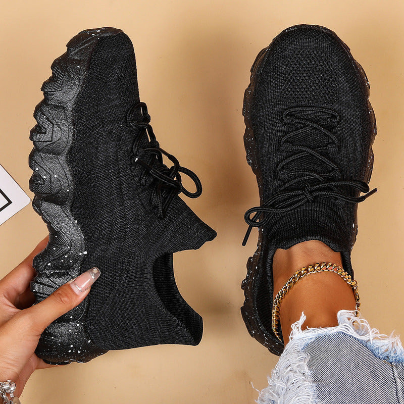 Nisa | Orthopaedic Stretch-Knit Sneakers For Hard & Long Working Days