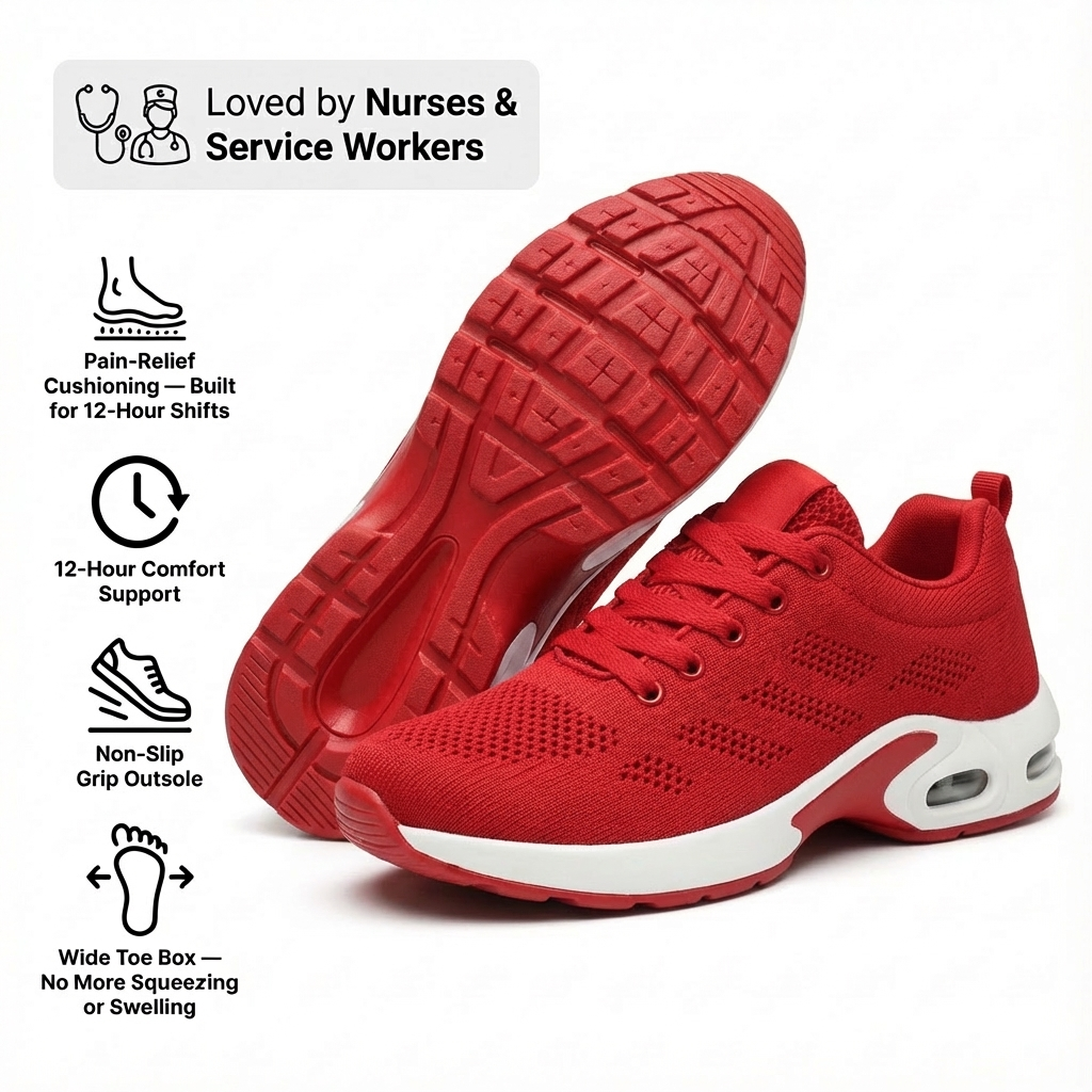 Orthora Pro | Ergonomic Shoes for All-Day Foot, Knee & Back Pain Relief