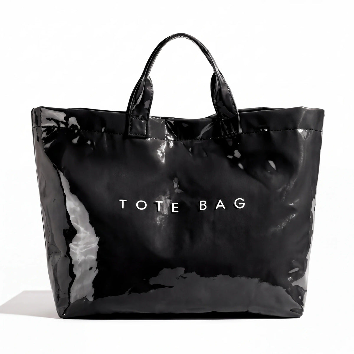 Holly – The Glossy Tartan Tote Bag