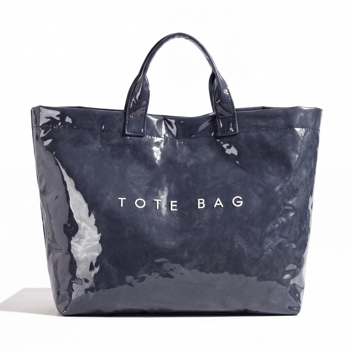 Holly – The Glossy Tartan Tote Bag