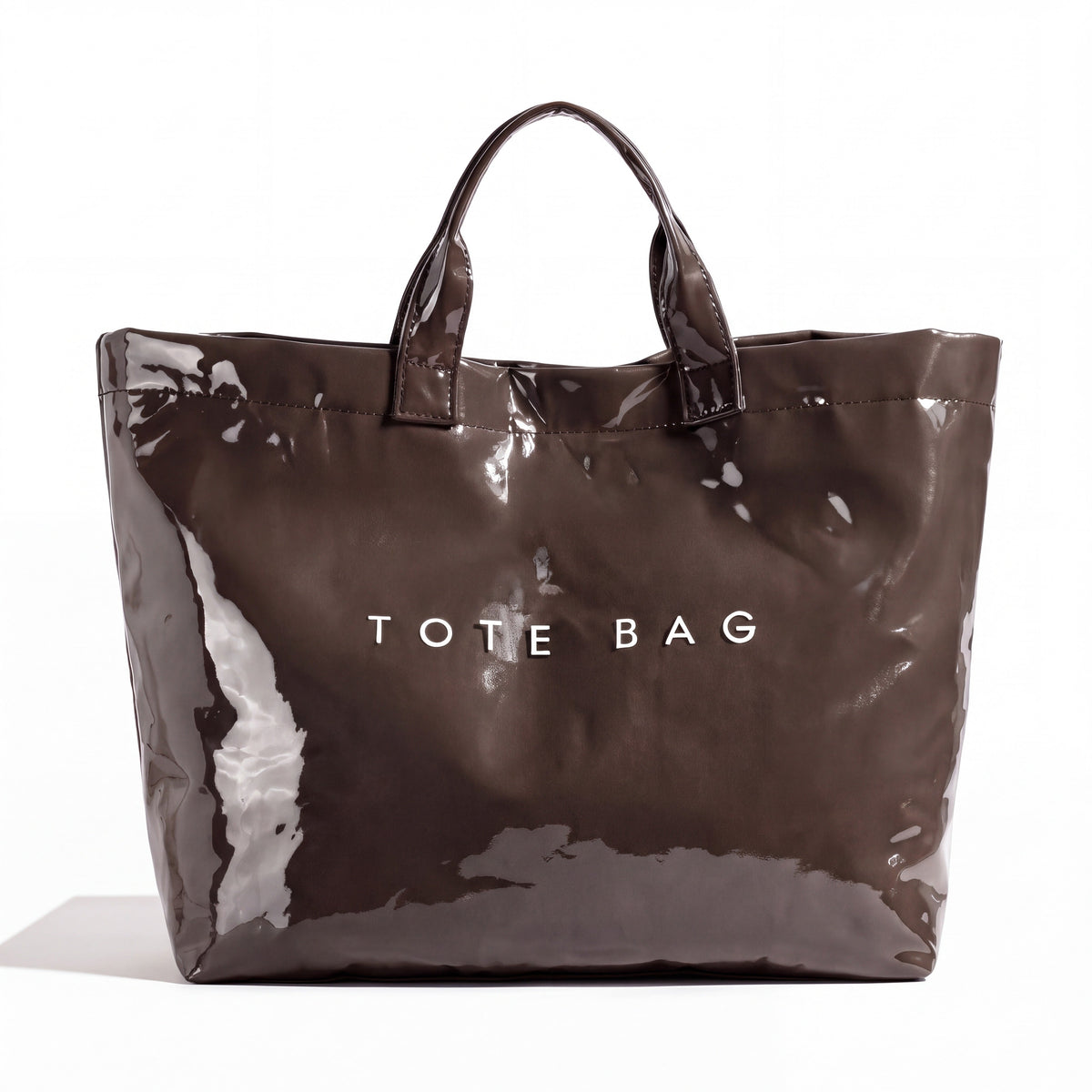 Holly – The Glossy Tartan Tote Bag