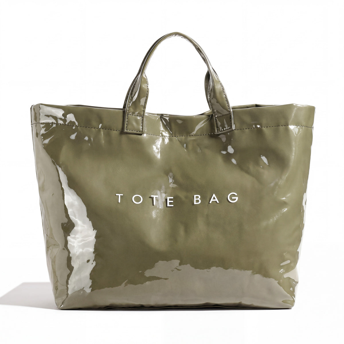 Holly – The Glossy Tartan Tote Bag