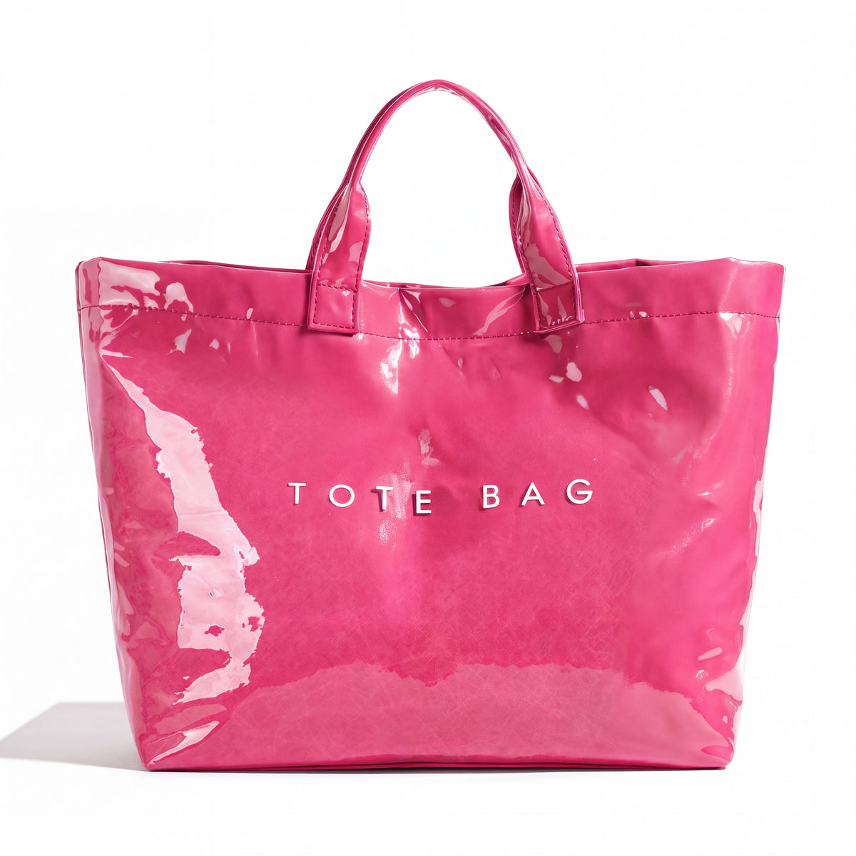 Holly – The Glossy Tartan Tote Bag