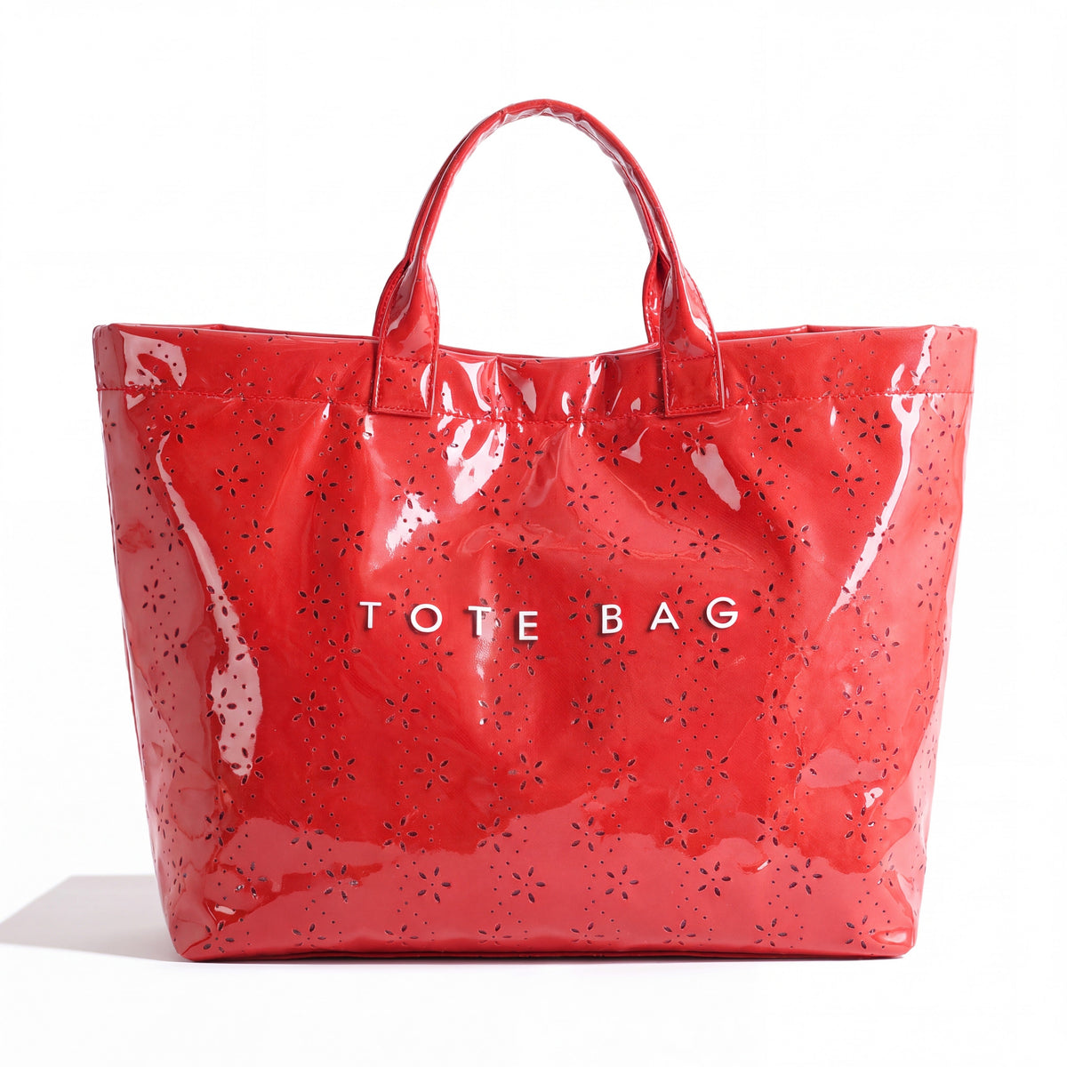 Holly – The Glossy Tartan Tote Bag