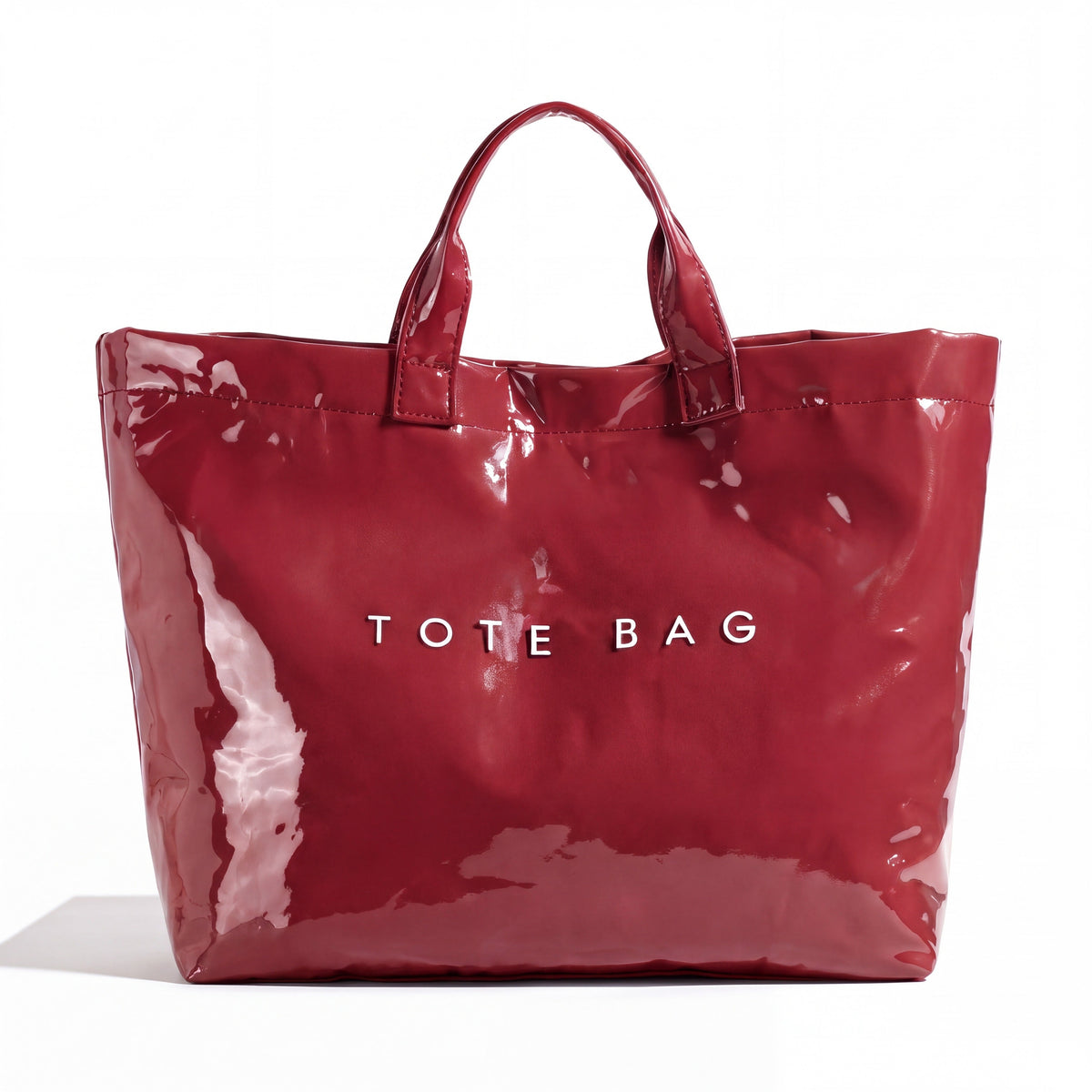 Holly – The Glossy Tartan Tote Bag