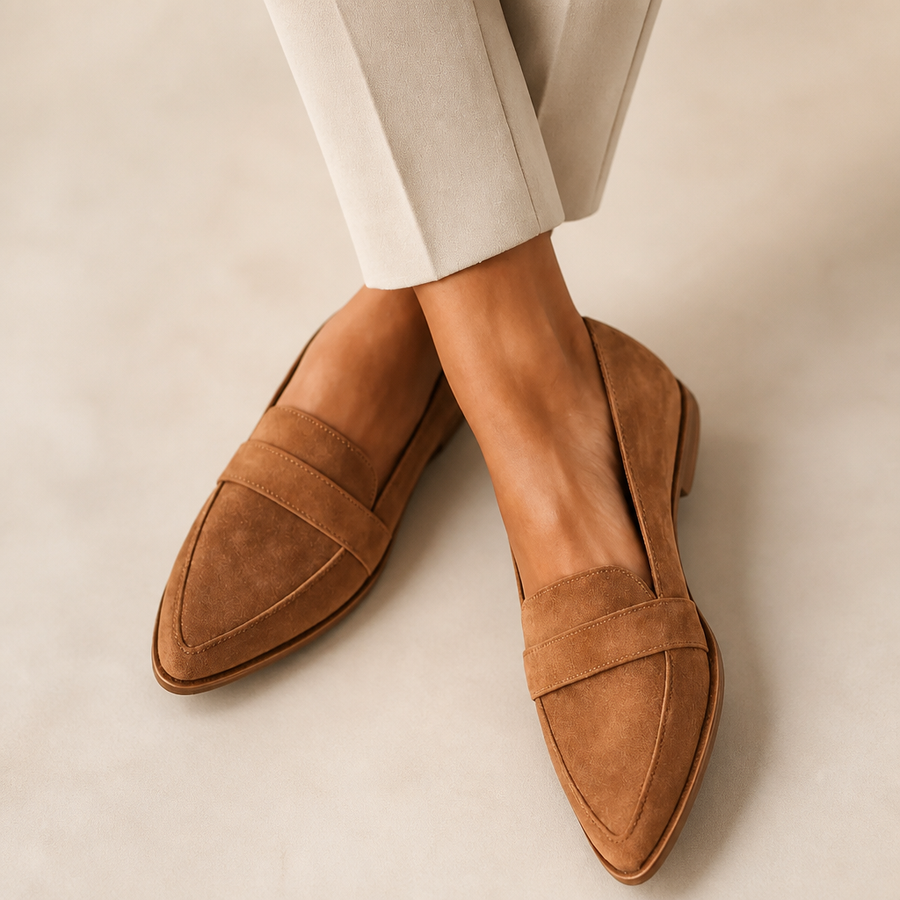 Harper | Classic Pointed Comfort Loafers