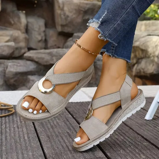 Elise | Elegant Adjustable Support Sandals