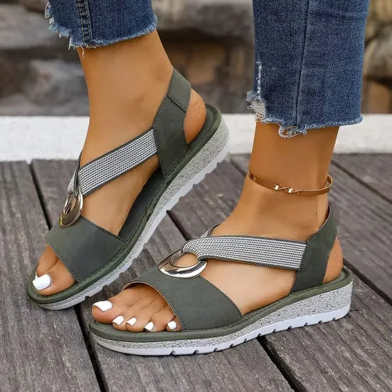 Elise | Elegant Adjustable Support Sandals