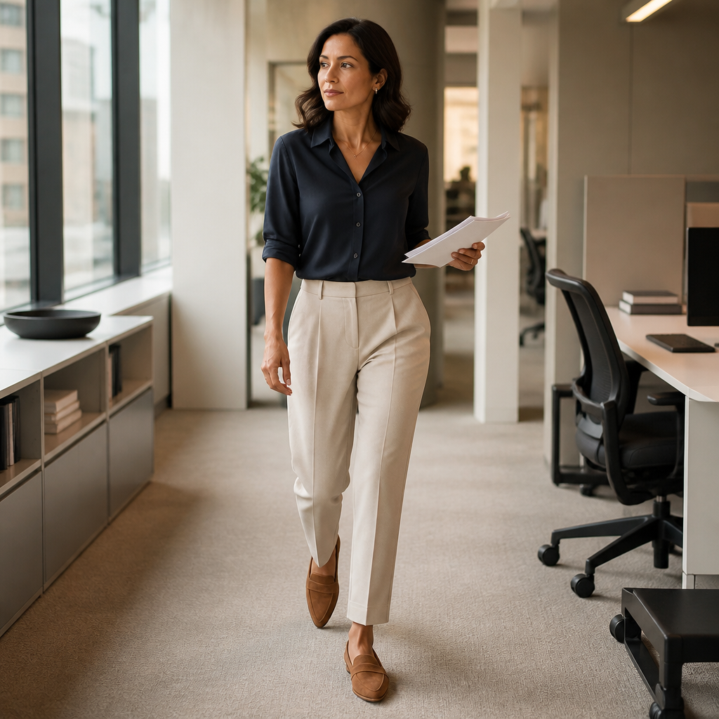Harper | Classic Pointed Comfort Loafers
