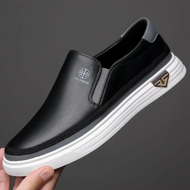 William | The Leather Slip-On Shoes