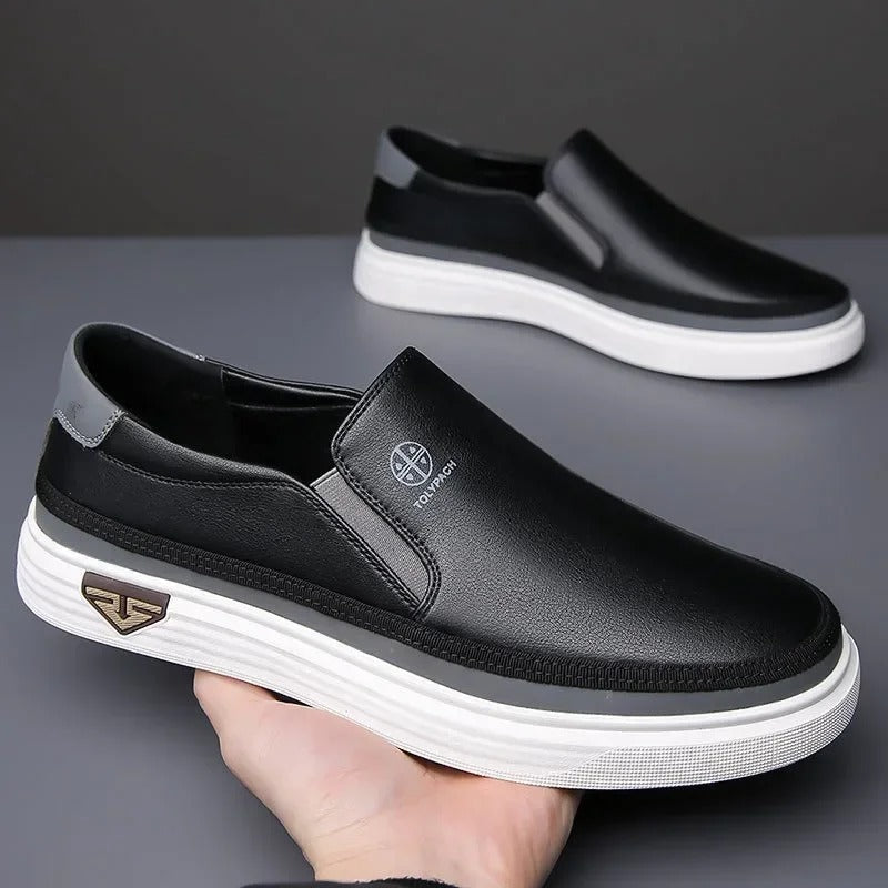 William | The Leather Slip-On Shoes