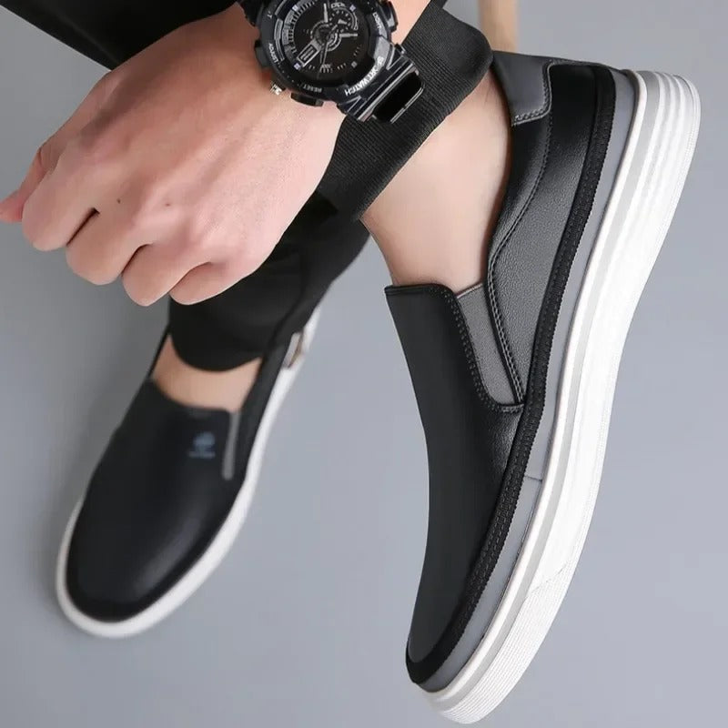 William | The Leather Slip-On Shoes