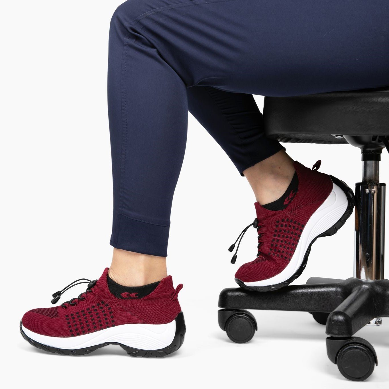 Ellie | Orthopaedic & non-slip Stretch-Knit Sneakers