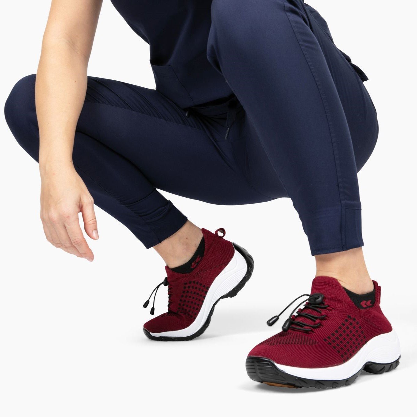 Ellie | Orthopaedic & non-slip Stretch-Knit Sneakers