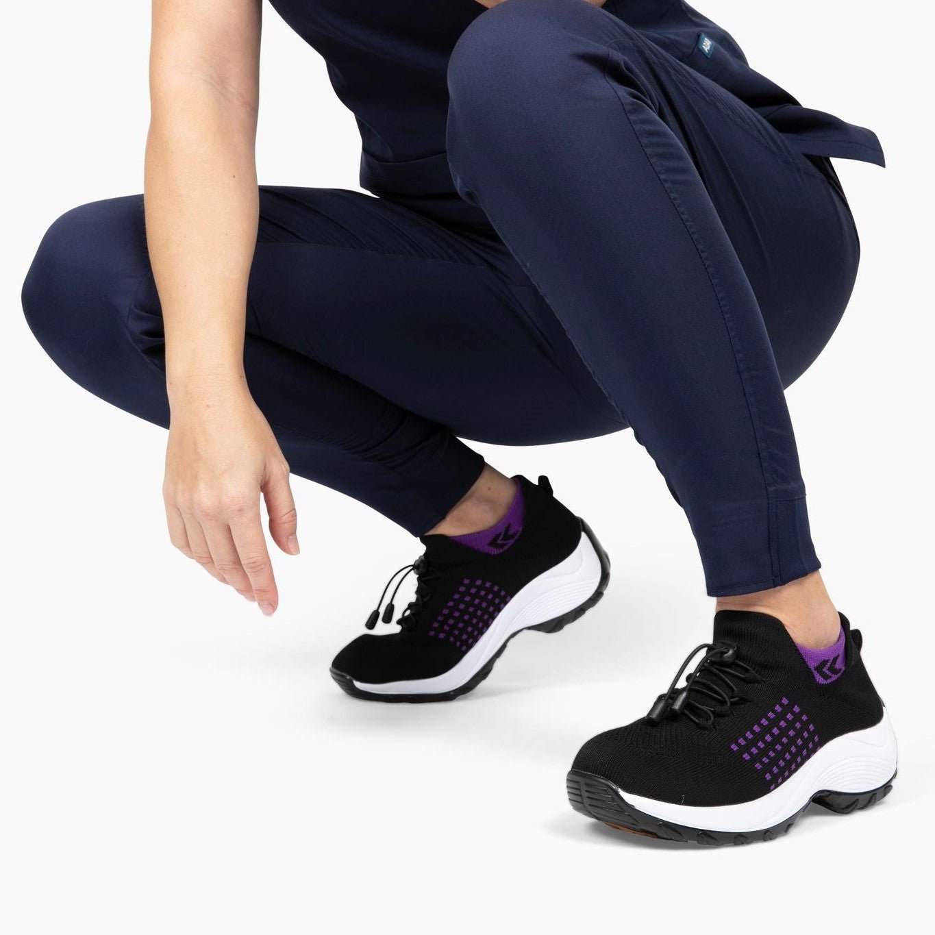 Ellie | Orthopaedic & non-slip Stretch-Knit Sneakers