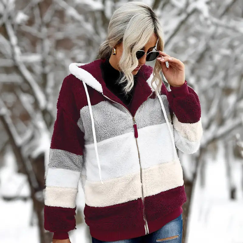 WINTER COCOON | Cosy Teddy Jacket