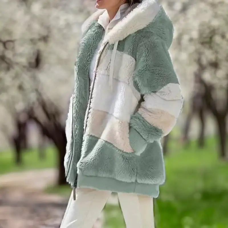WINTER COCOON | Cosy Teddy Jacket